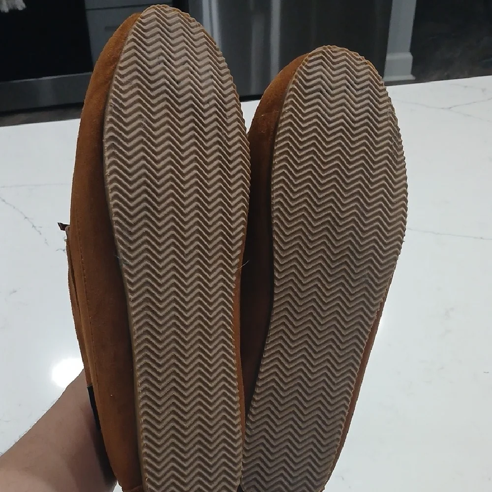 Polo by Ralph Lauren Men's Brown Moccasin Shoes New Without Box Or Tags Sz 12